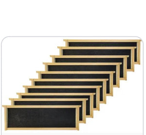 Assembled frames with foundation-10 pack