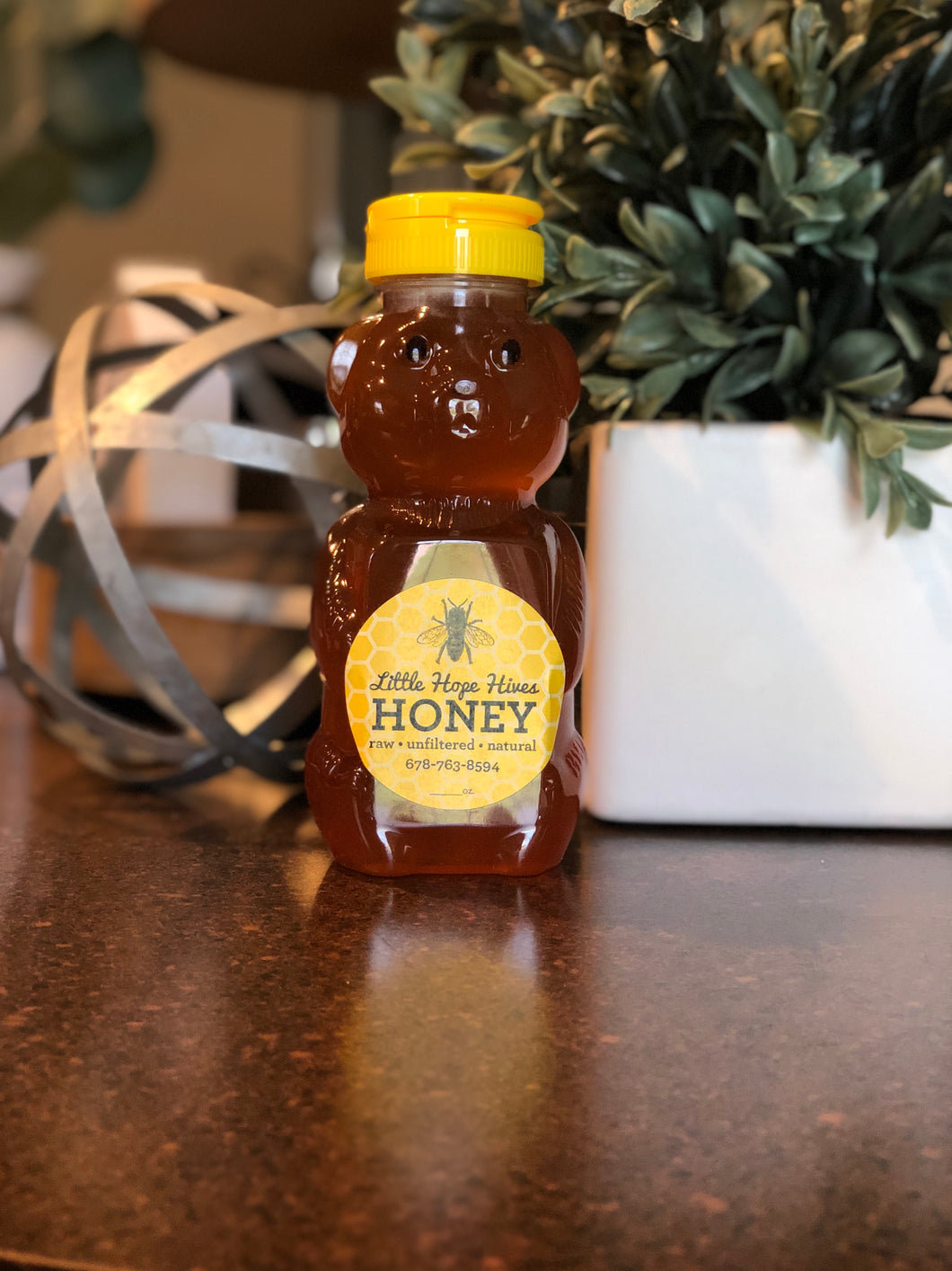 Honey Bear Squeeze Bottle - 12 oz