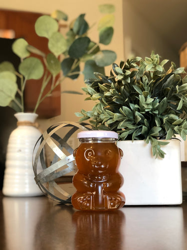 Glass Honey Bear Jar - 9 oz