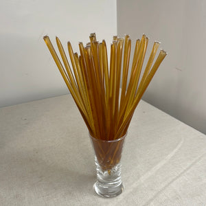 Clover honey straws